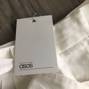 BRAND NEW white culottes pants